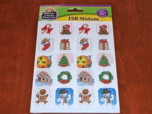 Holiday Stickers- Christmas